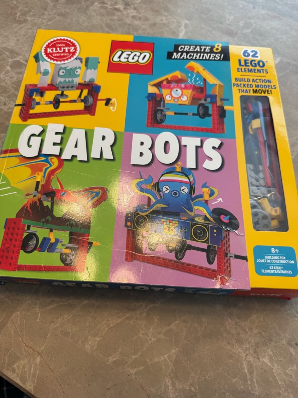 Klutz Lego Gear Bots Science/STEM Activity Kit for 8-12 years - Picture 2 of 7